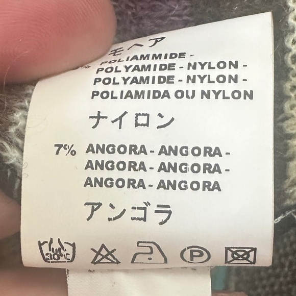 M by MISSONI - Multicolour Wool Knit Belted Sweater Vest - Size US 8 / IT 44 - Picture 16 of 16